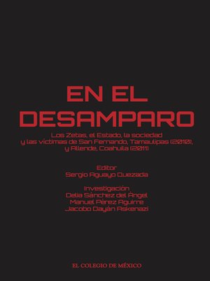 cover image of En el desamparo